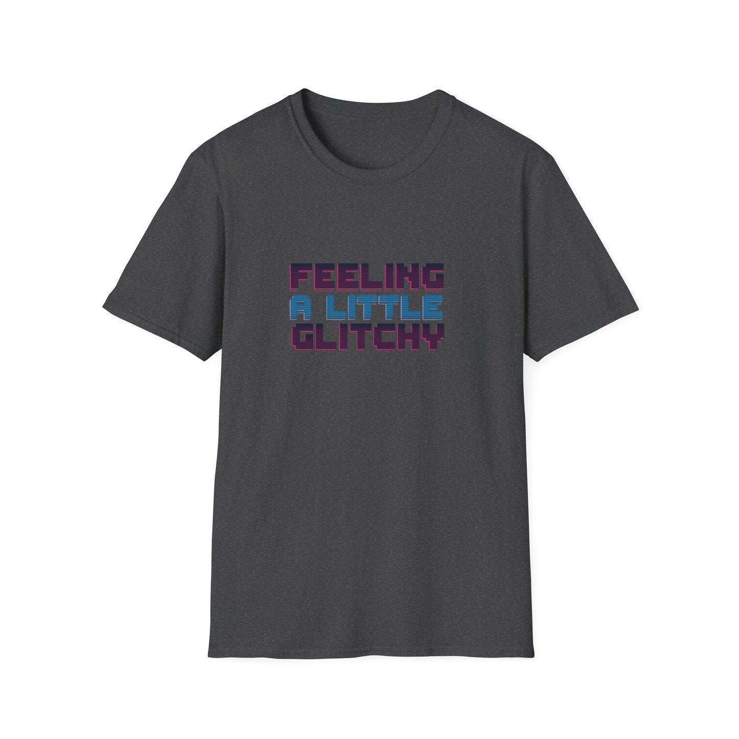 Feeling a Little Glitchy Blocks T-shirt