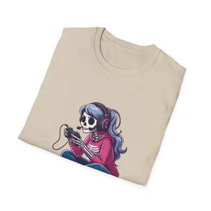 Skeleton Gamer Girl T-shirt