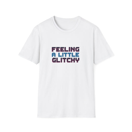 Feeling a Little Glitchy Blocks T-shirt