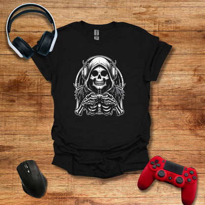 Ghost Skeleton Gamer T-shirt