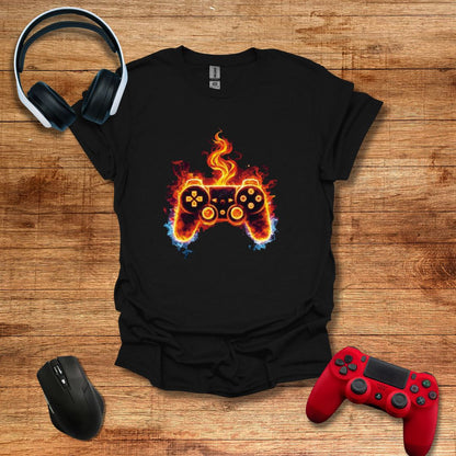 Fire and Ice Controller T-shirt