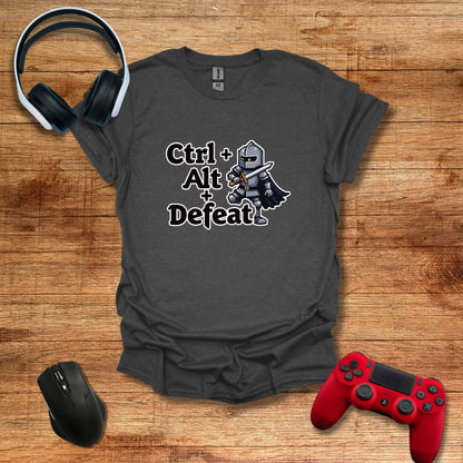 Ctrl Alt Defeat Knight T-shirt