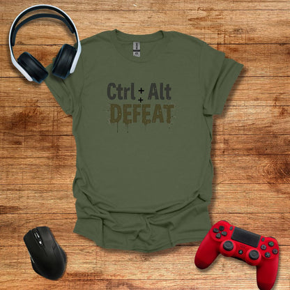 Ctrl Alt Defeat T-shirt