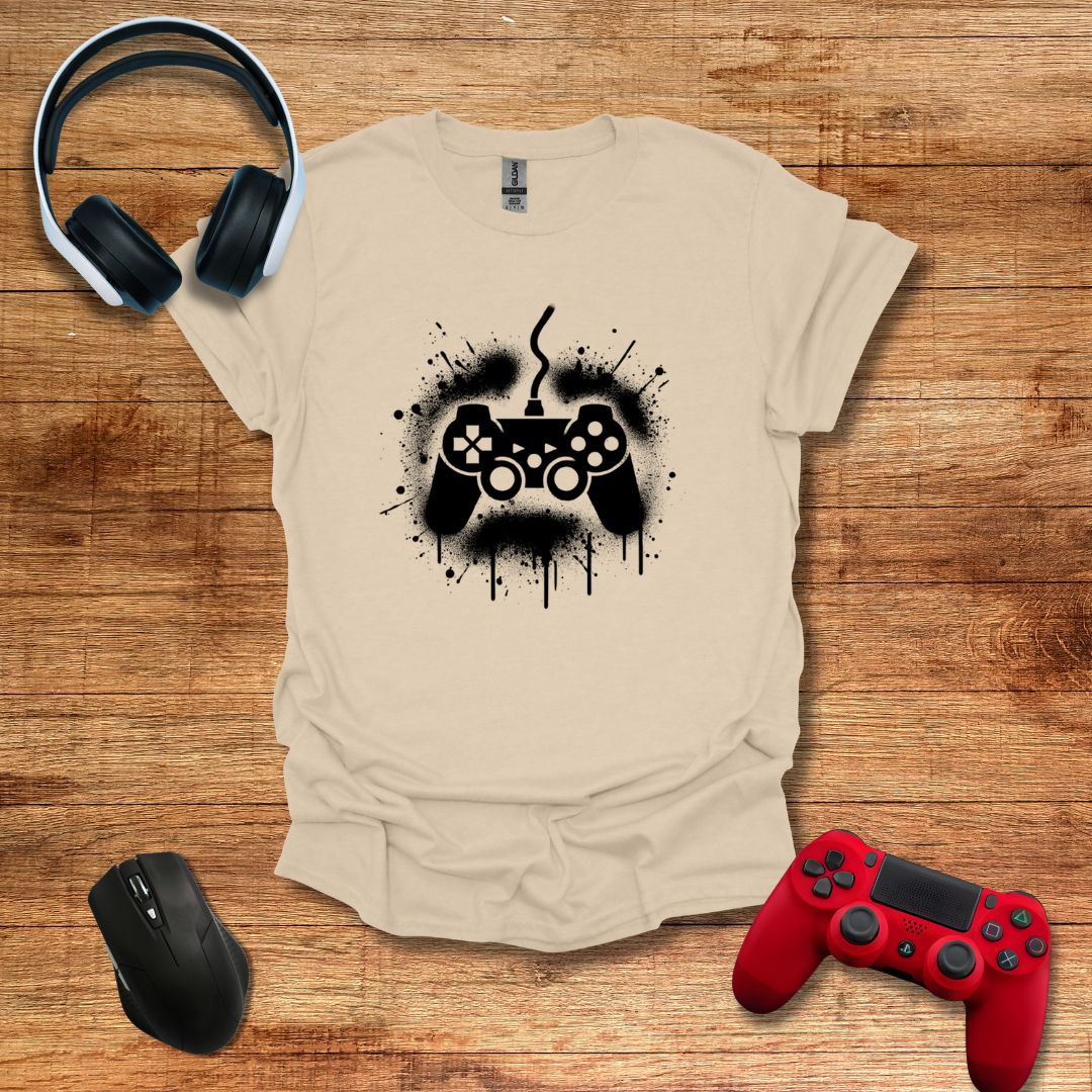 Spraypaint Controller T-shirt