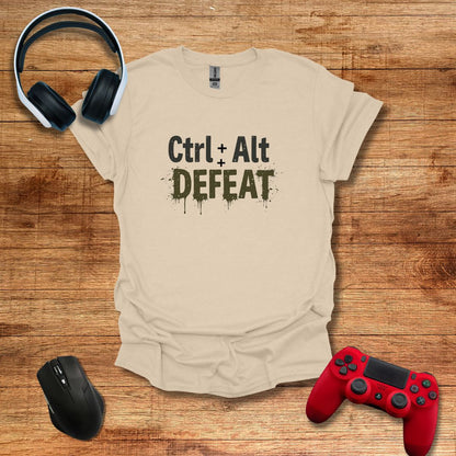 Ctrl Alt Defeat T-shirt