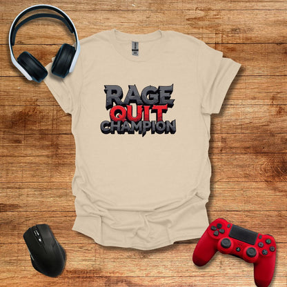 Rage Quit Champion T-shirt