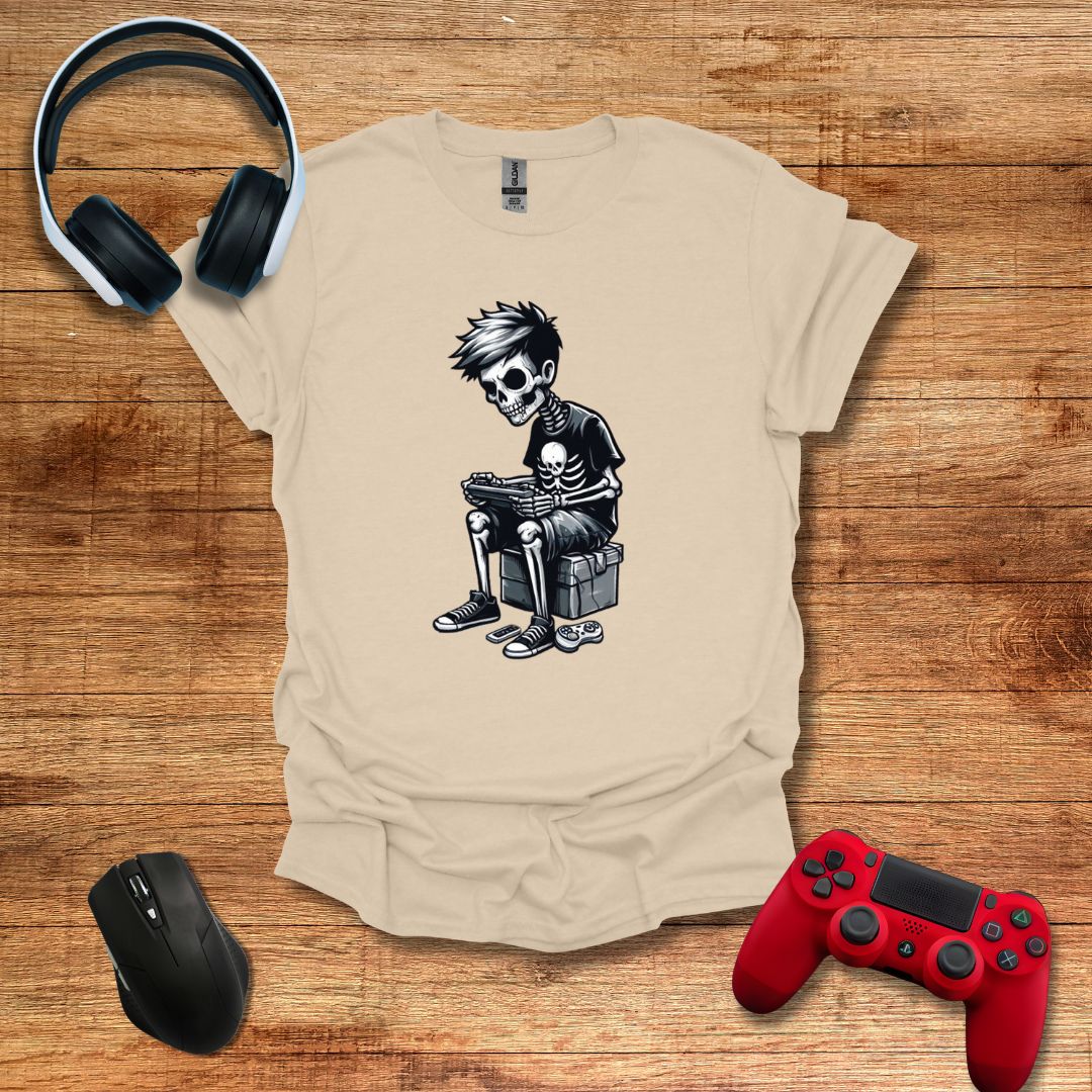 Skeleton Gamer Boy T-shirt