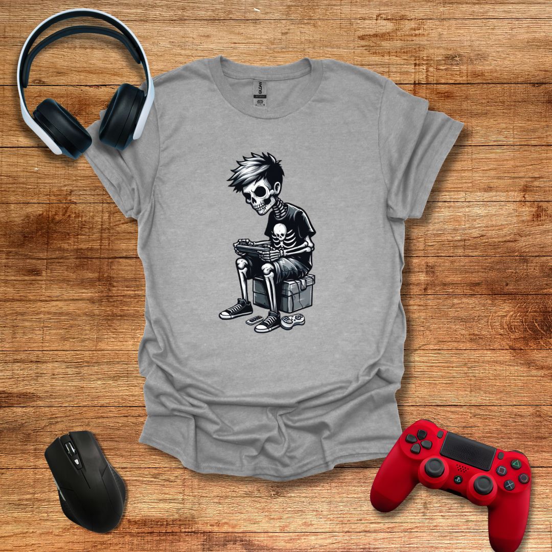 Skeleton Gamer Boy T-shirt