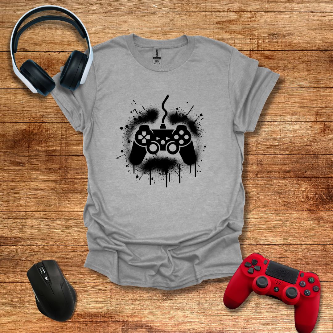 Spraypaint Controller T-shirt