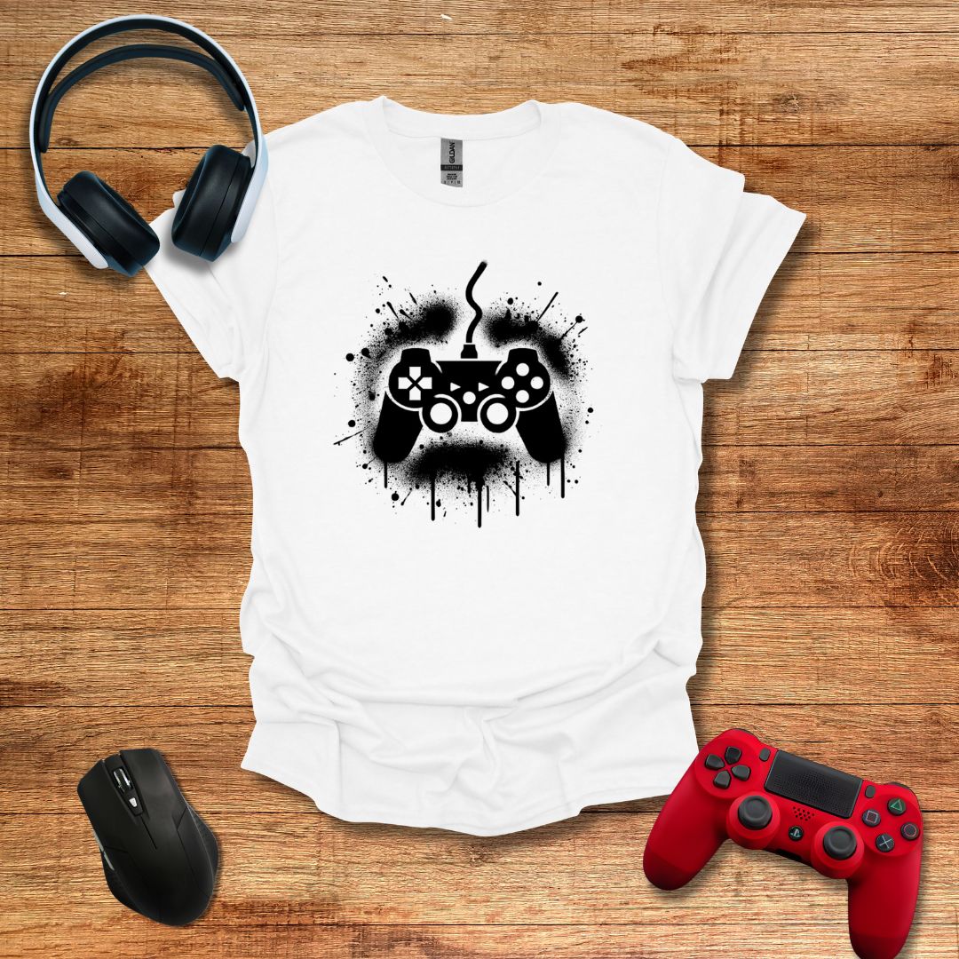 Spraypaint Controller T-shirt