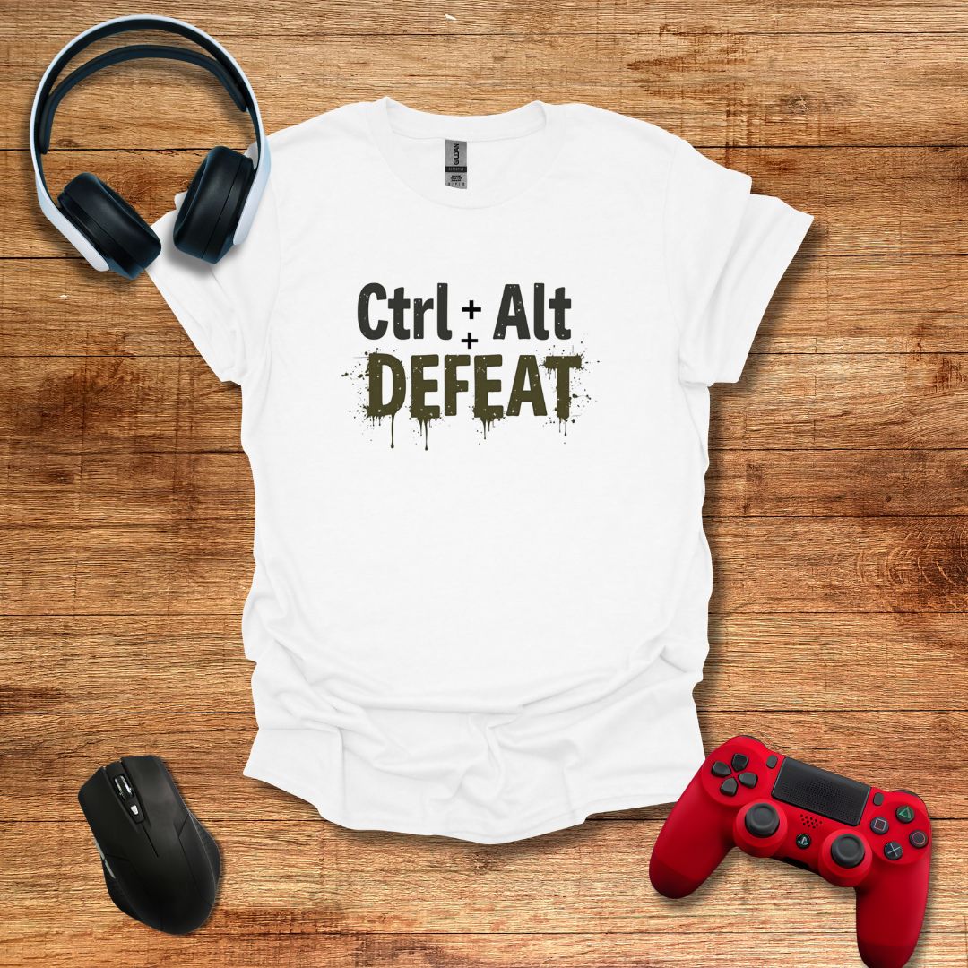 Ctrl Alt Defeat T-shirt