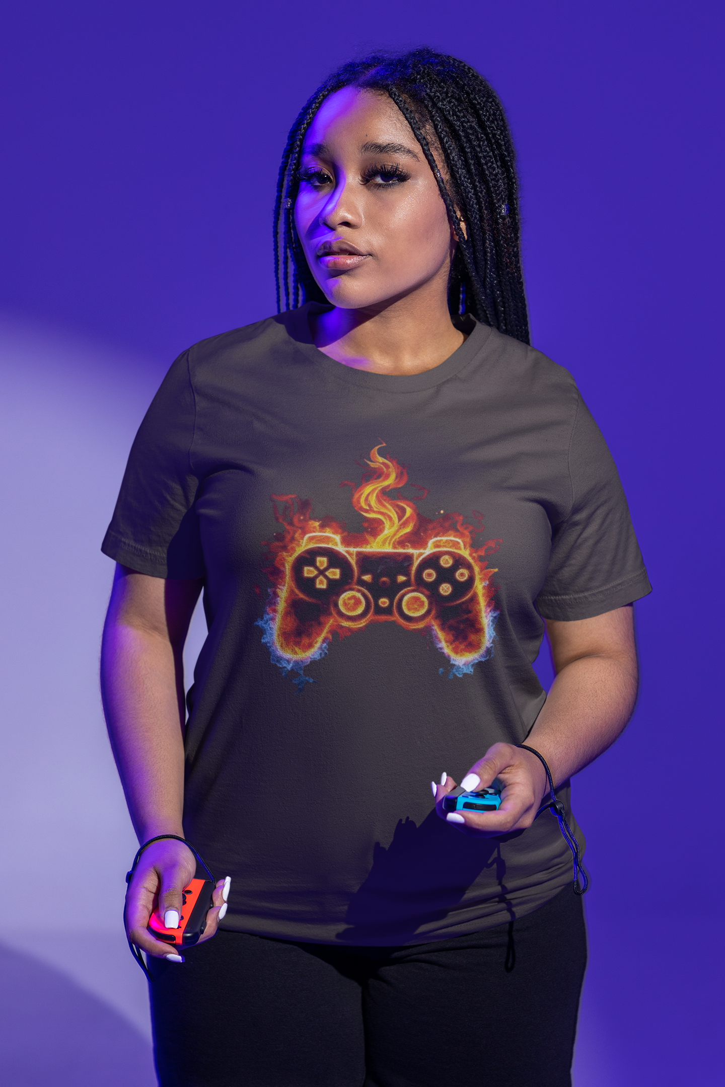 Fire and Ice Controller T-shirt