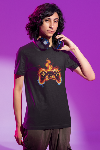 Fire and Ice Controller T-shirt