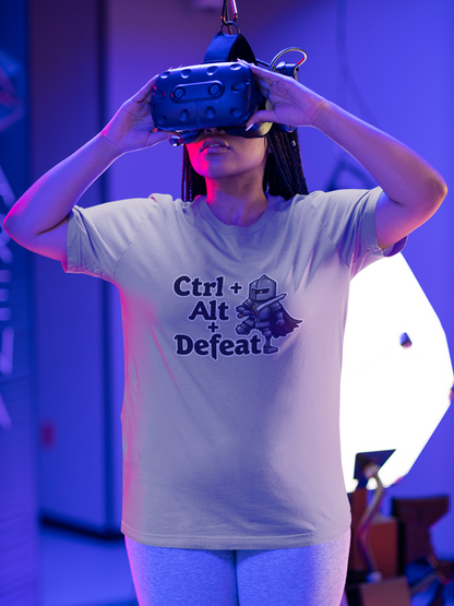 Ctrl Alt Defeat Knight T-shirt