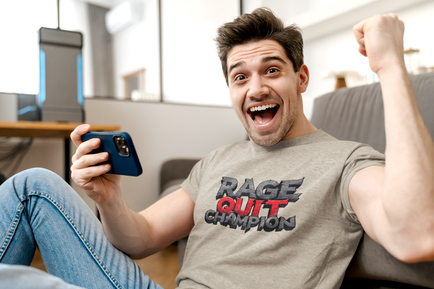 Rage Quit Champion T-shirt